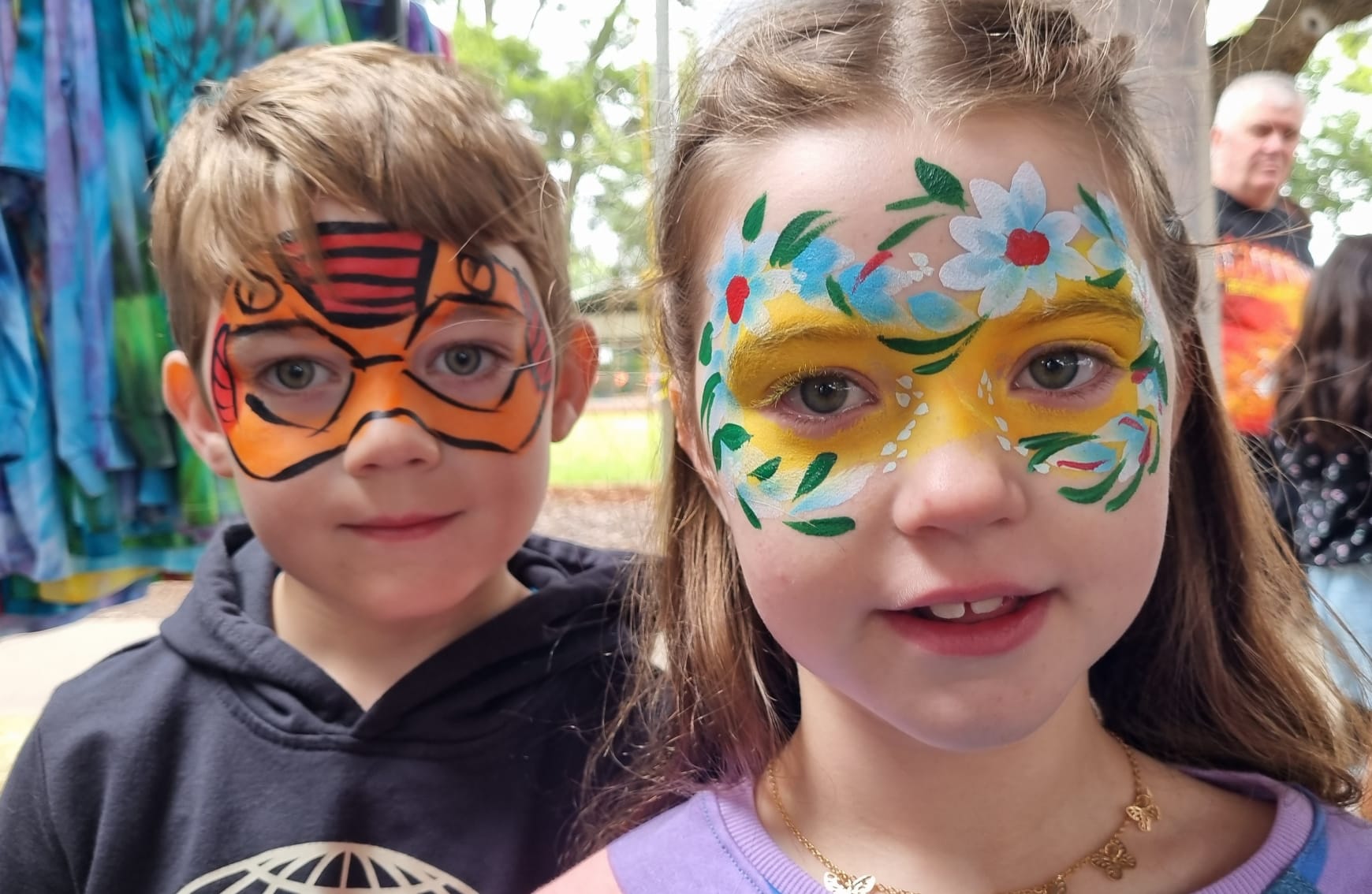Fantasy Facez — vibrant face paint artwork