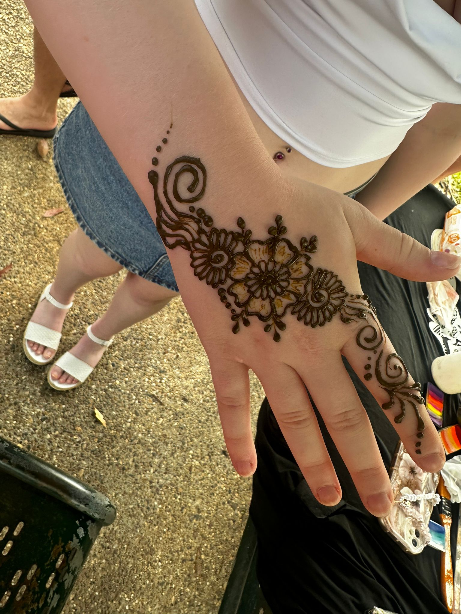 Fantasy Facez — henna art design