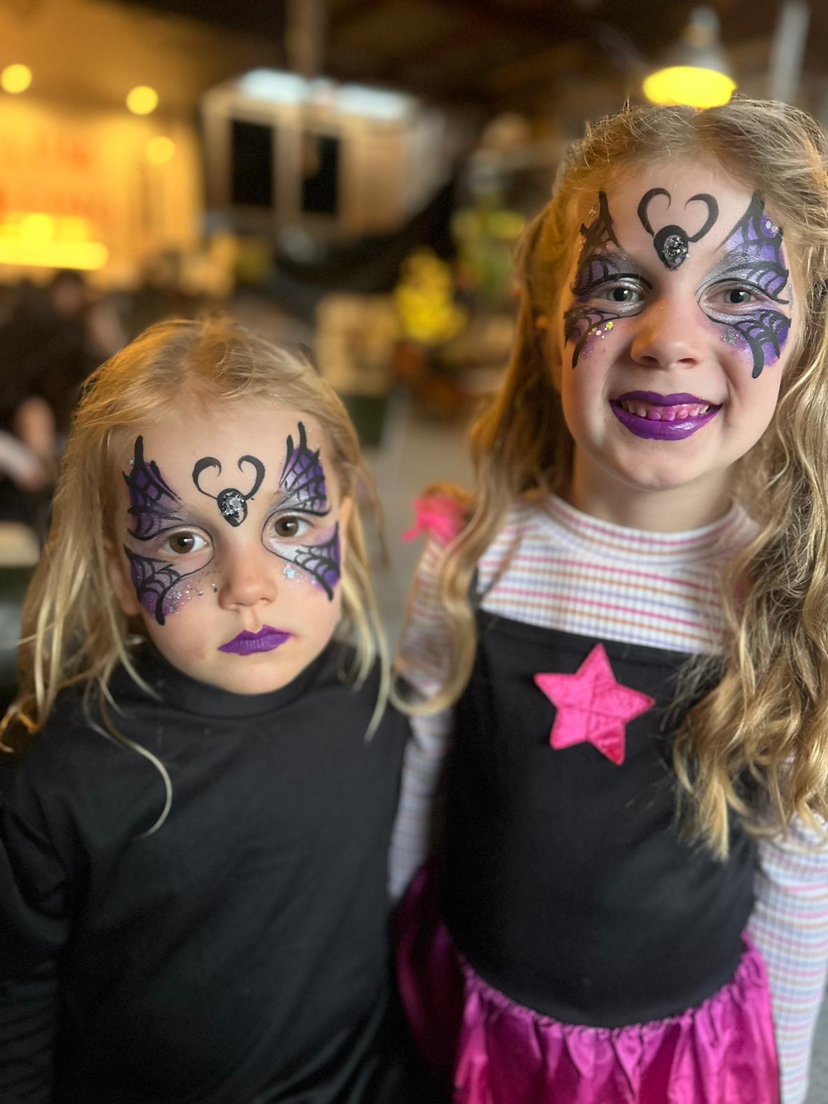 Fantasy Facez face painting design