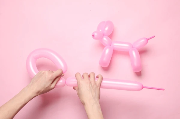 Balloon twisting art by Fantasy Facez